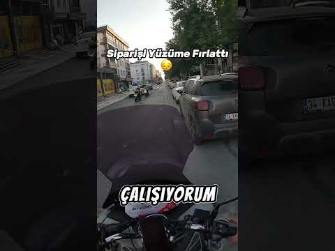 ne biçim insanlarla uğraşıyoruz  ya.     #kurye #motovlog #kuryereels