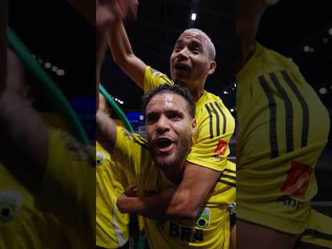 🇧🇷 Brasil celebrando su clasificación a la gran final.