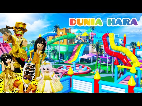 Taman Bermain Terbesar Di Dunia! 🛝🎡 Baby Hara Celine Mau Bounce Ke Bulan! 🌙 🤣 | DUNIA HARA