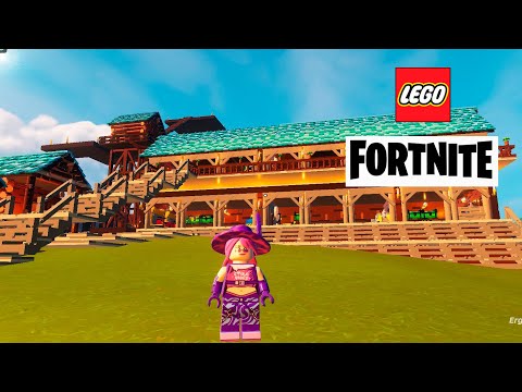 TEMOS UMA NOVA VILA NO LEGO FORTNITE!! #legofortnite