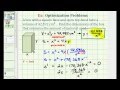 Optimization of a Box with a Square Base