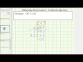 Multiplication Using Traditional Algorithm
