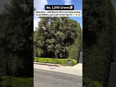 ₹1,375 Crore Mansion 🏛️ | Jeff Bezos' Hidden Estate You Can’t Even See! 😱