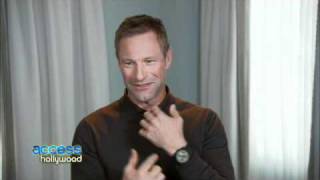 Aaron Eckhart "Battle: Los Angeles" Access Hollywood Interview