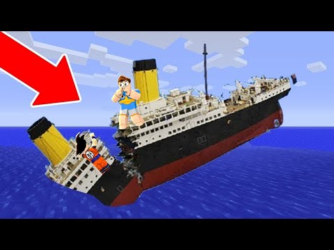 ME AFOGUEI? MEU BARCO QUEBROU NO MEIO NO ROBLOX!! (Titanic)