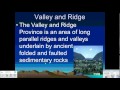 Virginia Geological Provinces and Features