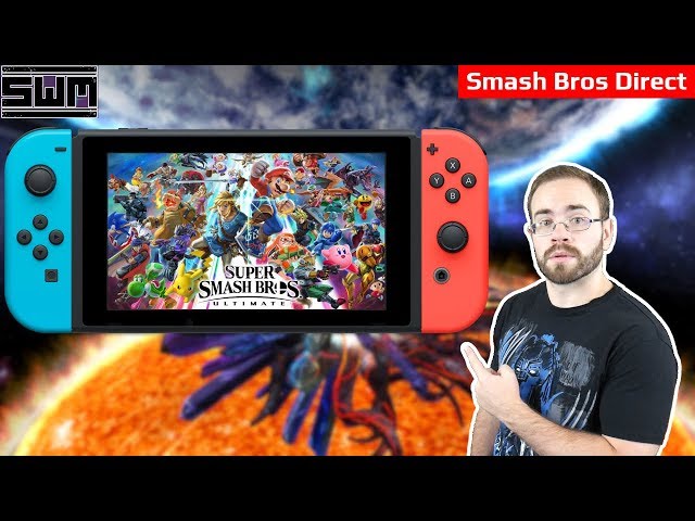 Super Smash Bros Ultimate Direct Live 11.1.18