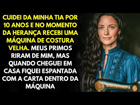Ganhei Uma MAQUINA DE COSTURA Antiga De Herança e Me ESPANTEI Com o Que Havia Dentro