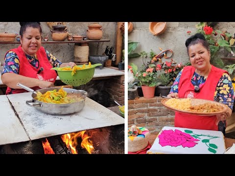 deliciosa receta | guiso de flor de calabaza con chicharrónes 😋🇲🇽