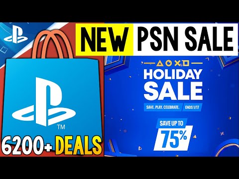 GIGANTIC NEW PSN SALE LIVE NOW! PSN HOLIDAY SALE 2024 - 6200+ Deals (NEW PlayStation Deals 2024)