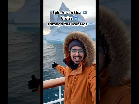 Epic cruise Trip to Antarctica🇦🇶😱😍 #viral #fyp #shorts #cruise #iceberg #antarctica #snow #india