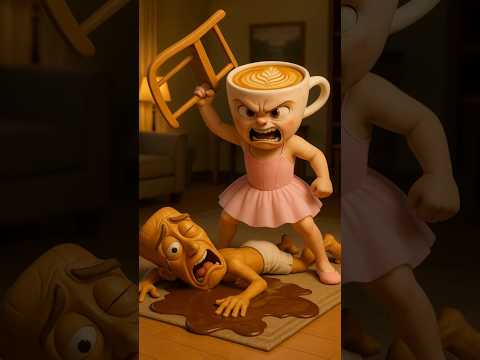 Tung Tung Sahur fez cocô no short! 🤢 Madrasta Capuccina não aguenta mais! #shorts