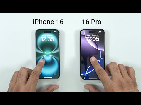 iPhone 16 vs iPhone 16 Pro - SPEED TEST