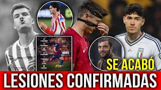 LESIONES EN EL ATLETICO DE MADRID (SORLOTH Y CARDOSO) LEWANDOWSKI REGRESA, PRECIO BASTONI