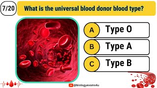 Quiz on Blood || Basic Level Blood Trivia Questions and Answers|| Test Your Knowledge on Blood