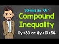 Solving Inequalities and Compound Inequalities