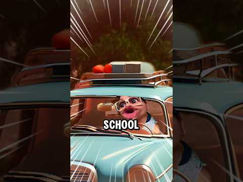 Ditching School #shorts #comedy #school #relatable #puppet