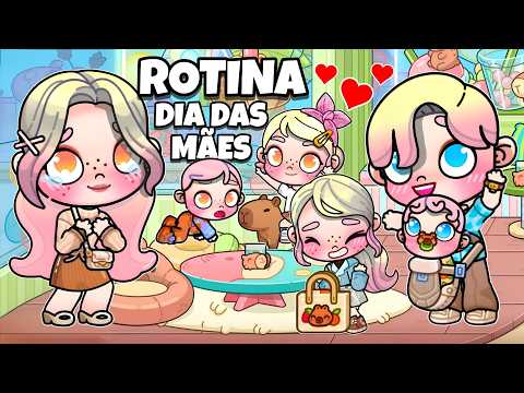 ROTINA DIA DAS MÃES 💐 | NOVA CAFETERIA DE CAPIVARA | AVATAR WORLD PAZU ROTINAS E HISTÓRIAS