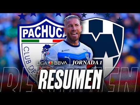 Pachuca 3-0 Monterrey | Resumen Completo | Liga MX AP2025 (J1)