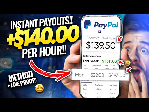 *LIVE PROOF!* How To Earn $100+ PER HOUR & Get Paid INSTANTLY! | Make Money Online 2023