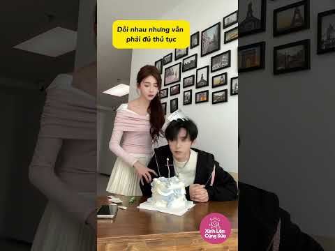 Cãi lộn nhưng vẫn phải có ảnh up story mới chịu được #couple #sinhnhatvuive #love #haihuoc