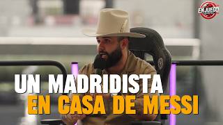 CARÍN LEÓN listo para actuar en el NU STADIUM