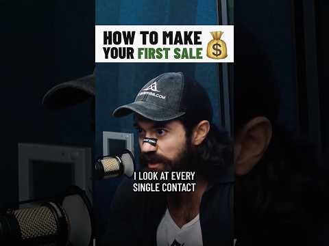 How To Get Your First Sale