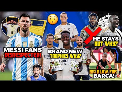 Messi fans disrespect Al-nassr, Vinicius Mbappe Jude new awards, Why Mendy stays, Olmo Injury Update