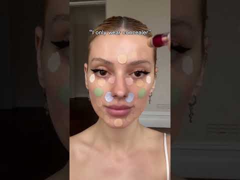 I only wear concealer * By Danielle Marcan* #makeup #shorts