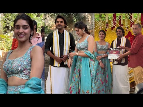 Kiran Abbavaram and Yukti Thareja New 'K Ramp' Movie Opening | Telugu Dhamaka