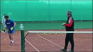1 MINUTE TENNIS CLINIC  SPECIAL EDITION  EMILIO SÁNCHEZ VICARIO 1 + 1 PORCENTAJES SERVICIO