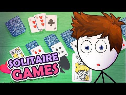 When a gamer tries a Solitaire Game