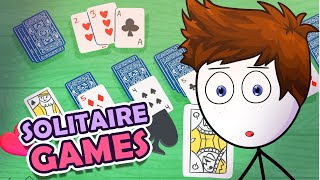 When a gamer tries a Solitaire Game