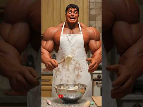Hulk Rojo hace un pastel para festejar su cumpleaños #humor #redhulk #risas