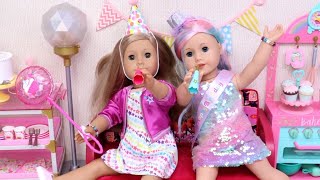 Doll Birthday Party Surprise Decorations and Fun!