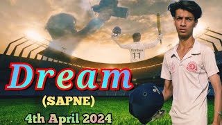 Dream🥺(SAPNE) || Short Story 🎥 || ​⁠​⁠​⁠ #youtube #cricket #ipl