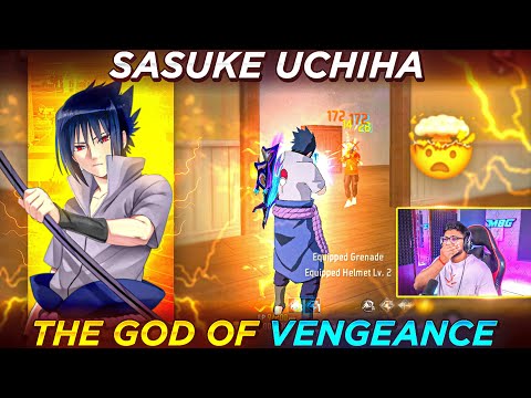 THE GOD OF VENGEANCE IS BACK  (SASUKE UCHIHA😈🔥)  - Munna Bhai Gaming - Free Fire Telugu