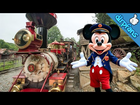 Disneyland Paris Behind the Scenes The Steam Trains