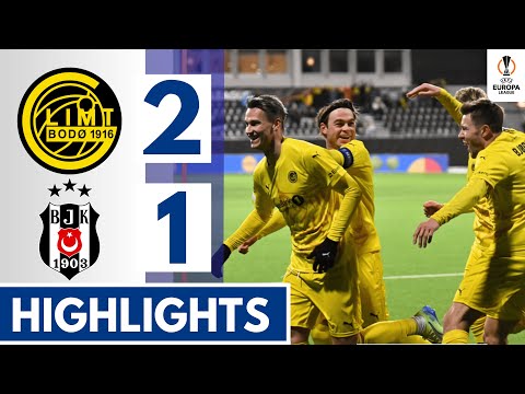 FK Bodø/Glimt vs Beşiktaş (2-1) HIGHLIGHTS || UEFA Europa League!