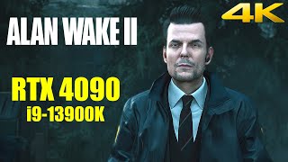 Alan Wake 2 - RTX 4090 PC Gameplay [4K]