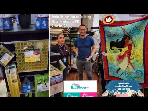 MrsShopCR en la Feria Unidos por el Quilting en San José Costa 🇨🇷