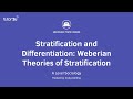 Sociology: Stratification and Differentiation