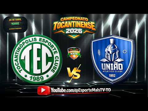 Tocantinópolis EC-TO 2 x 1 União Atlético-TO
