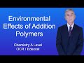 Environmental Impact of Addition Polymers