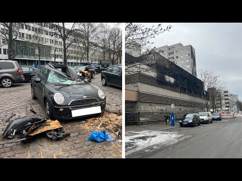 So sah Berlin nach Silvester aus... Alles ZERSTÖRT