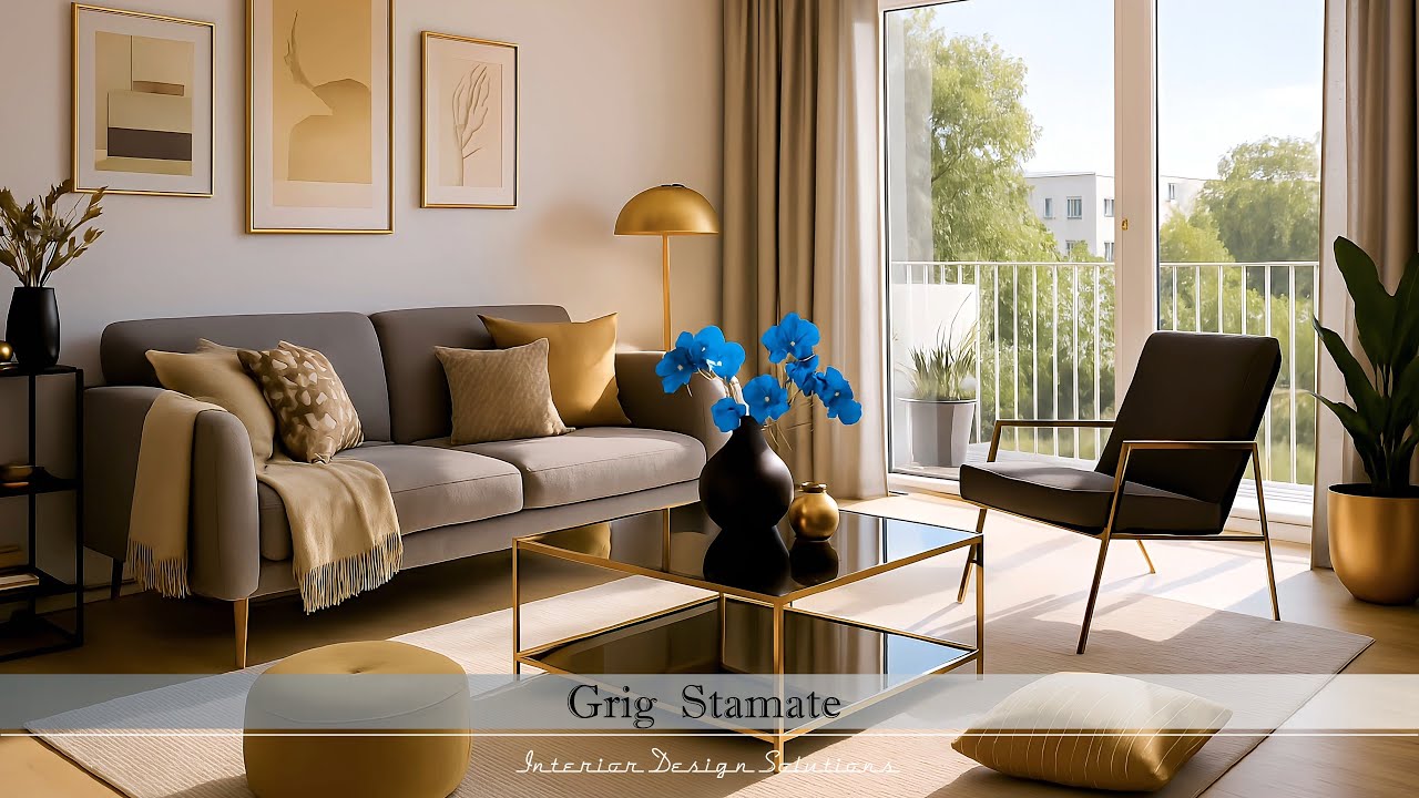From Dull to Dazzling: Luxe Metallic Touches for Small Spaces