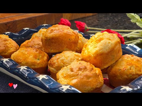 Easy Cheesy Muffins // You will love them ❤️