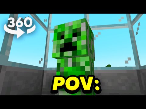 POV: Eres un Creeper en una Granja de Creepers