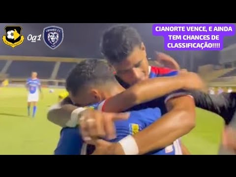 São Bernardo-SP 0 x 1 Cianorte-PR