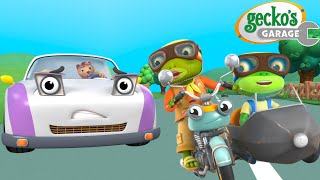 High-Speed Trouble! Can Gecko Stop Weasel? ⚠️🛑 | Gecko's Garage 🚚 | Cartoons For Kids